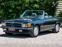 Usata Mercedes SL420 218 CV (160 kW) 1988 Smoke silver Cabrio