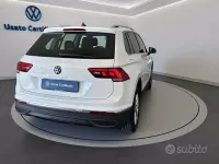 Usata VW Tiguan Life 131 CV (96 kW) 2023 Bianco SUV