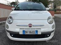 Usata Fiat 500 Lounge 69 CV (50 kW) 2009 Bianco Cabrio