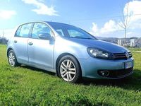 Usata VW Golf VI Highline 110 CV (80 kW) 2009 Blu/azzurro Utilitaria