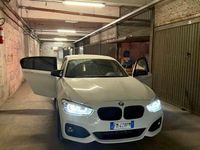 Usata BMW 118 M Sport 136 CV (100 kW) 2017 Bianco Utilitaria