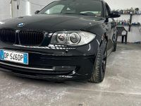 Usata BMW 120 2008 Nero Utilitaria