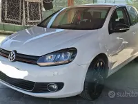 Usata VW Golf VI Business 105 CV (77 kW) 2011 Bianco Utilitaria
