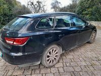 Usata Seat Leon 110 CV (80 kW) 2017 Nero Station wagon