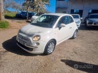 Usata Fiat 500 75 CV (55 kW) 2009 Bianco Cabrio