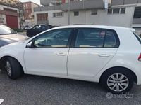 Usata VW Golf VII 105 CV (77 kW) 2013 Bianco Berlina