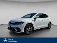 Usata VW Polo R-line 110 CV (80 kW) 2023 Bianco / pastello Utilitaria
