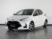 Usata Toyota Yaris Hybrid Lounge 115 CV (84 kW) 2021 Bianco Berlina