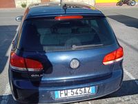 Usata VW Golf VI 102 CV (75 kW) 2011 Blu Utilitaria