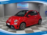 Usata Abarth 595C Turismo 165 CV (121 kW) 2022 Rosso pastello Cabrio