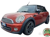 Usata Mini Cooper Cabriolet 122 CV (89 kW) 2010 Arancione Cabrio