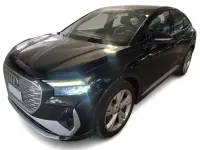 Usata Audi Q4 e-tron S-Line 220 kW (300 CV) 2022 Nero SUV