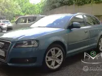 Usata Audi A3 S-Line 125 CV (91 kW) 2009 Blu Utilitaria