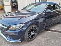 Usata Mercedes C220 Executive 169 CV (124 kW) 2018 Blu Cabrio