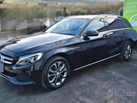Usata Mercedes C180 136 CV (100 kW) 2016 Nero Station wagon