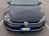 Usata VW Golf VII 115 CV (84 kW) 2020 Nero Berlina