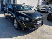Usata Peugeot 208 Active 101 CV (74 kW) 2020 Nero Utilitaria