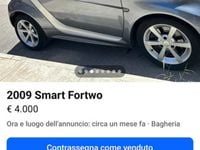 Usata Smart ForFour 2009 Grigio Utilitaria
