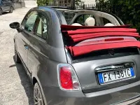 Usata Fiat 500 Lounge 69 CV (50 kW) 2015 Grigio Cabrio