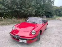 Usata Alfa Romeo Spider Quadrifoglio Verde 125 CV (91 kW) 1989 Rosso Cabrio