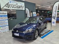Usata VW Golf VII R-line 116 CV (85 kW) 2018 Blu Berlina