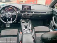 Usata Audi A4 S-Line 150 CV (110 kW) 2017 Nero Station wagon