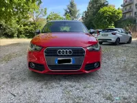 Usata Audi A1 Admired 90 CV (66 kW) 2014 Rosso Utilitaria