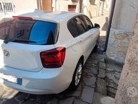 Usata BMW 118 Efficient Dynamics 143 CV (105 kW) 2015 Bianco Utilitaria