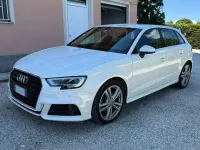 Usata Audi A3 Admired 131 CV (96 kW) 2020 Bianco Berlina