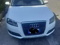 Usata Audi A3 Attraction 105 CV (77 kW) 2011 Bianco Utilitaria