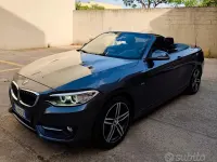 Usata BMW 218 Sport Line 136 CV (100 kW) 2015 Cabrio