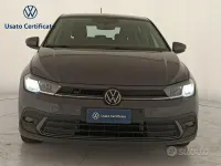 Usata VW Polo Life 95 CV (69 kW) 2023 Blu Utilitaria