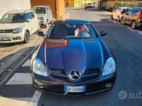 Usata Mercedes SLK200 184 CV (135 kW) 2008 Blu Cabrio