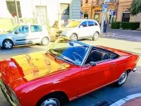 Usata Peugeot 304 1970 Rosso Cabrio