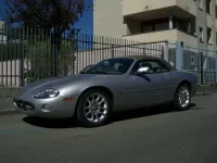 Occasion Jaguar XKR 363 PK (266 kW) 2002 Zilver Cabriolet