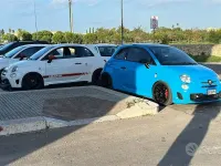 Usata Abarth 500 135 CV (99 kW) 2009 Blu Utilitaria