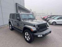 Usata Jeep Wrangler Unlimited Sahara 200 CV (147 kW) 2019 Grigio SUV