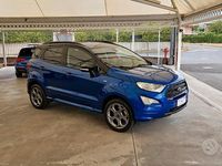 Usata Ford Ecosport ST-Line 100 CV (73 kW) 2018 Blu SUV