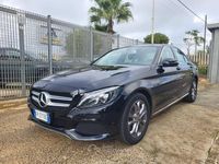 Usata Mercedes C220 Elegance 170 CV (125 kW) 2018 Nero Berlina