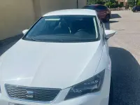 Usata Seat Leon Style 110 CV (80 kW) 2017 Bianco Berlina