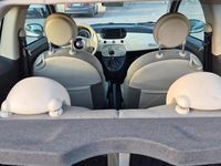 Usata Fiat 500 69 CV (50 kW) 2009 Bianco Cabrio