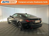 Usata BMW 430 Sport Line 244 CV (179 kW) 2024 Nero Coupé