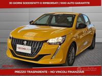 Usata Peugeot 208 Active 101 CV (74 kW) 2022 Giallo Utilitaria