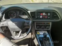 Usata Seat Leon 150 CV (110 kW) 2018 Grigio Berlina