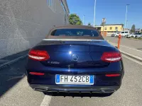 Usata Mercedes C220 Premium Plus 170 CV (125 kW) 2017 Blu/azzurro Cabrio