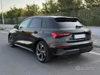 Usata Audi A3 S-Line 150 CV (110 kW) 2022 Nero Berlina