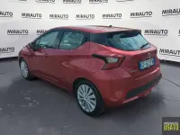 Usata Nissan Micra Acenta 92 CV (67 kW) 2021 Rosso Utilitaria