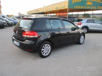 Usata VW Golf VI 105 CV (77 kW) 2011 Nero Utilitaria