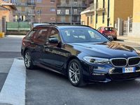 Usata BMW 520 M Sport 190 CV (139 kW) 2018 Blu/azzurro Station wagon