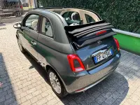Usata Fiat 500C Lounge 69 CV (50 kW) 2018 Grigio Cabrio